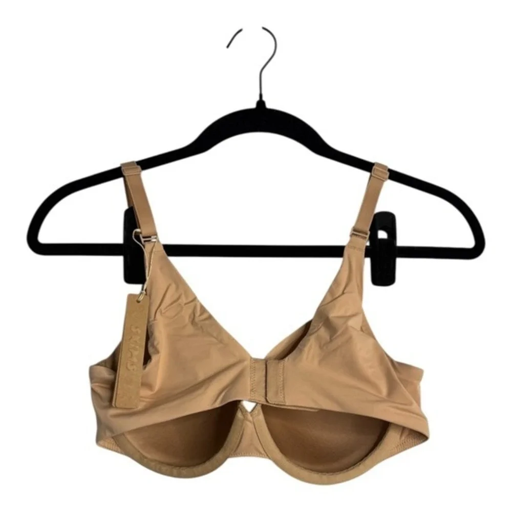 SKIMS Smoothing Full Coverage Bra Clay 34C NWT‎ - Picture 7 of 11